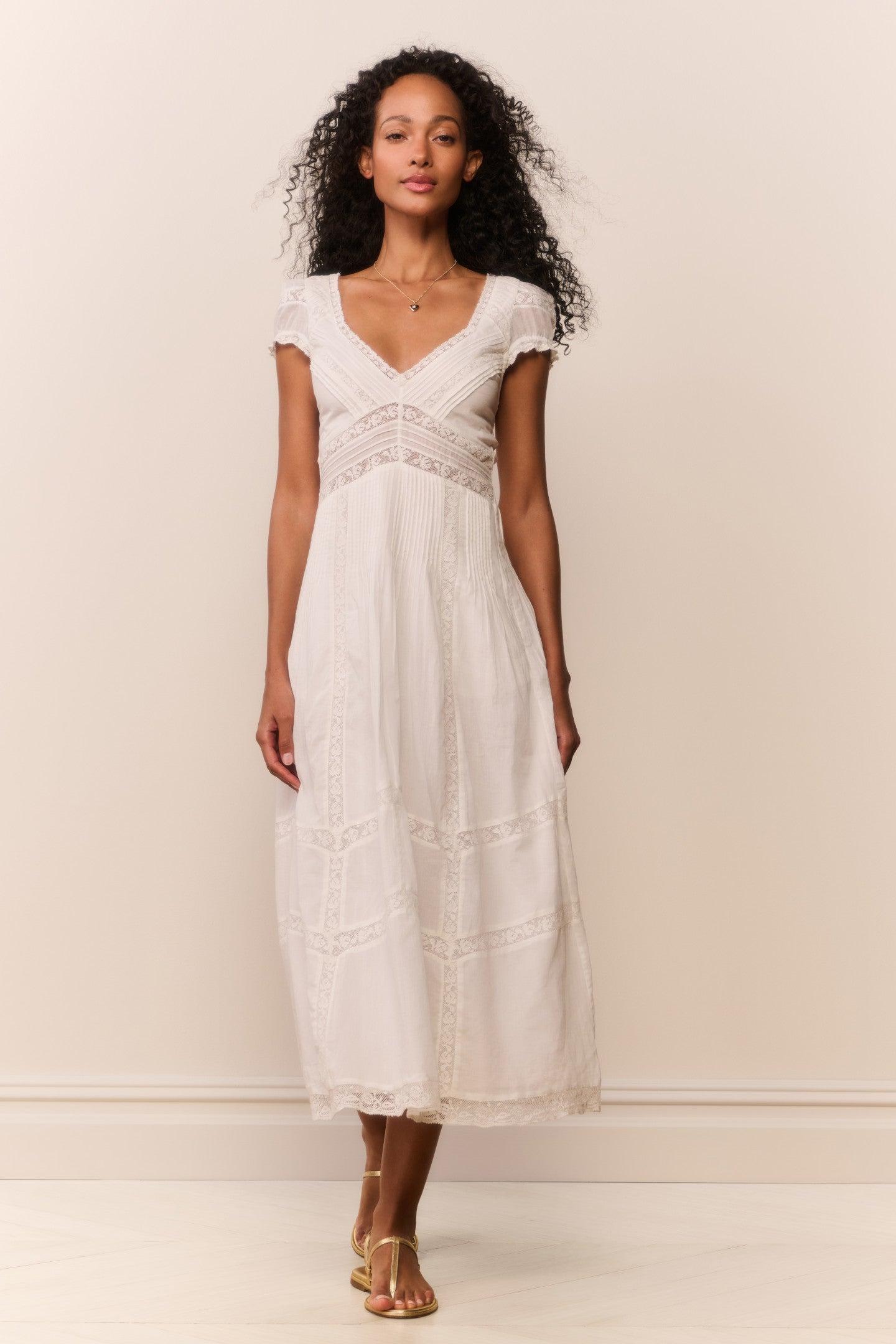 chinese dress ladies Ryan Maxi Dress- Women's Dresses / Shop Loveshackfancy.com main image 0