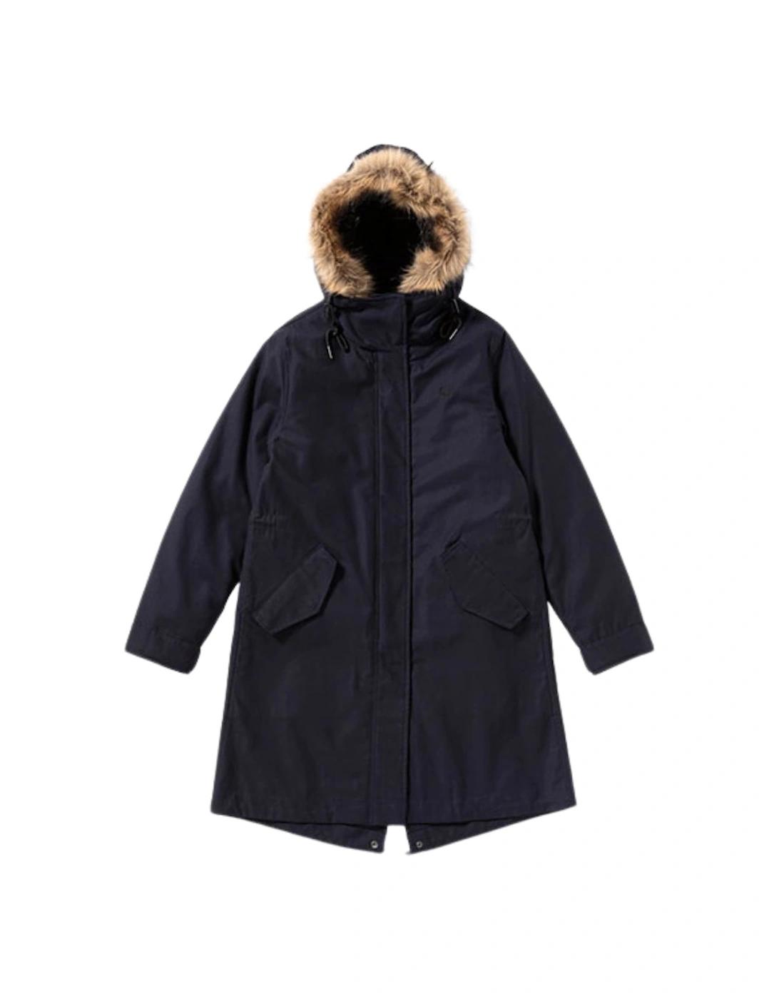 fred-perry-Navy-Hooded-Zip-In-
