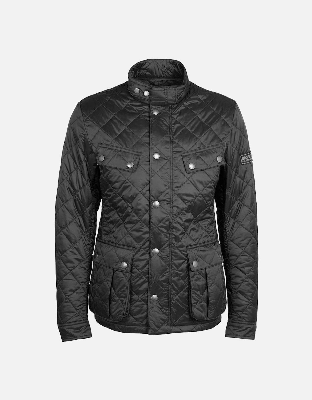 Barbour Barbour Tourer Ariel Polarquilt Jacket in Black for Men