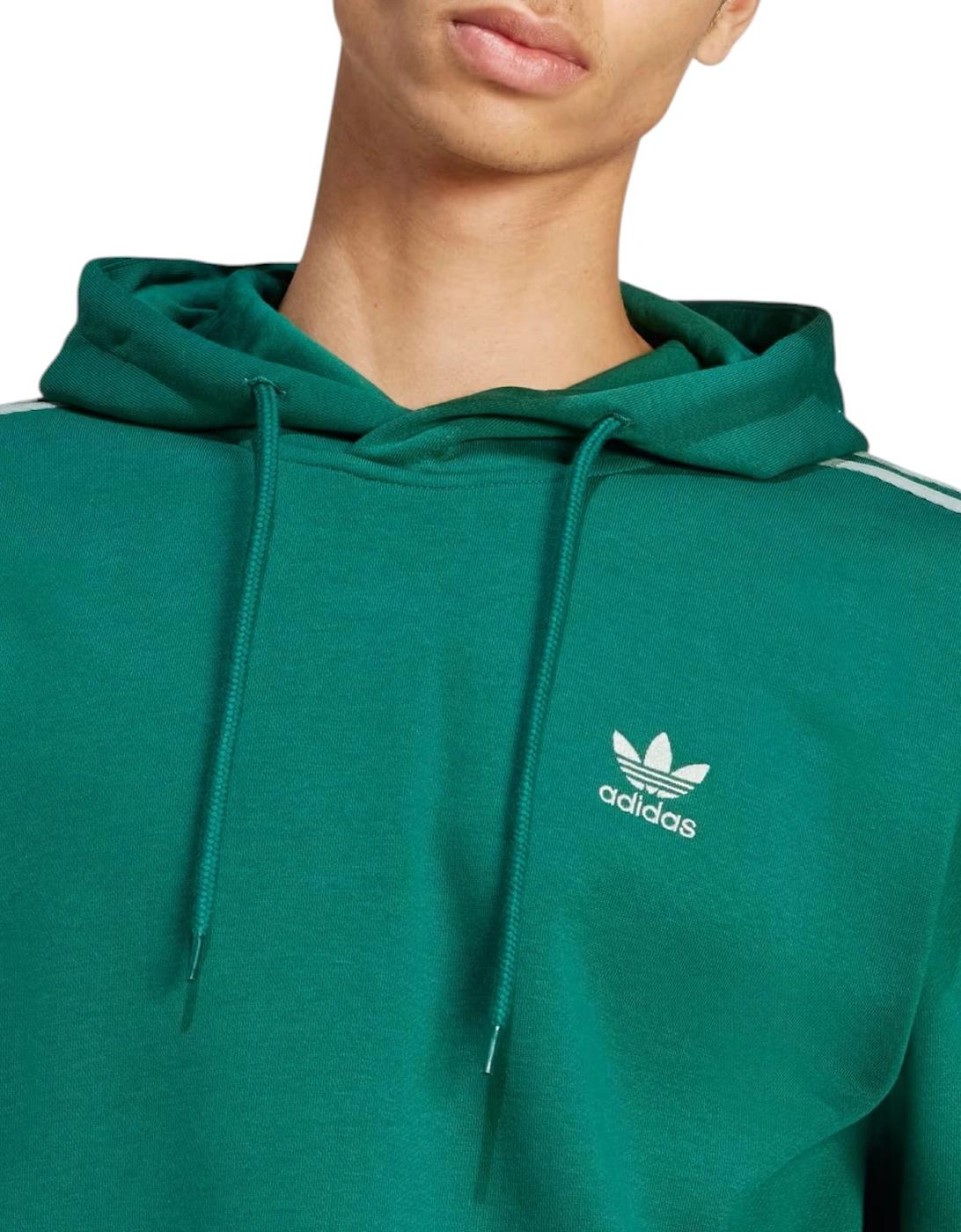 adidas Originals 3-Stripes Hoodie Winter Hooded Sweatshirt