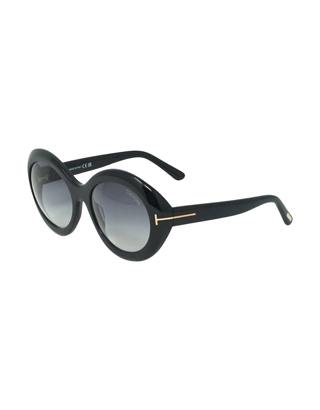 TOM FORD LIYA 02 FT0918 01B BLACK/GREY SUNGLASSES Sunglasses | Liya-02 FT0918 01B Black Sunglasses | Tom Ford main image 3