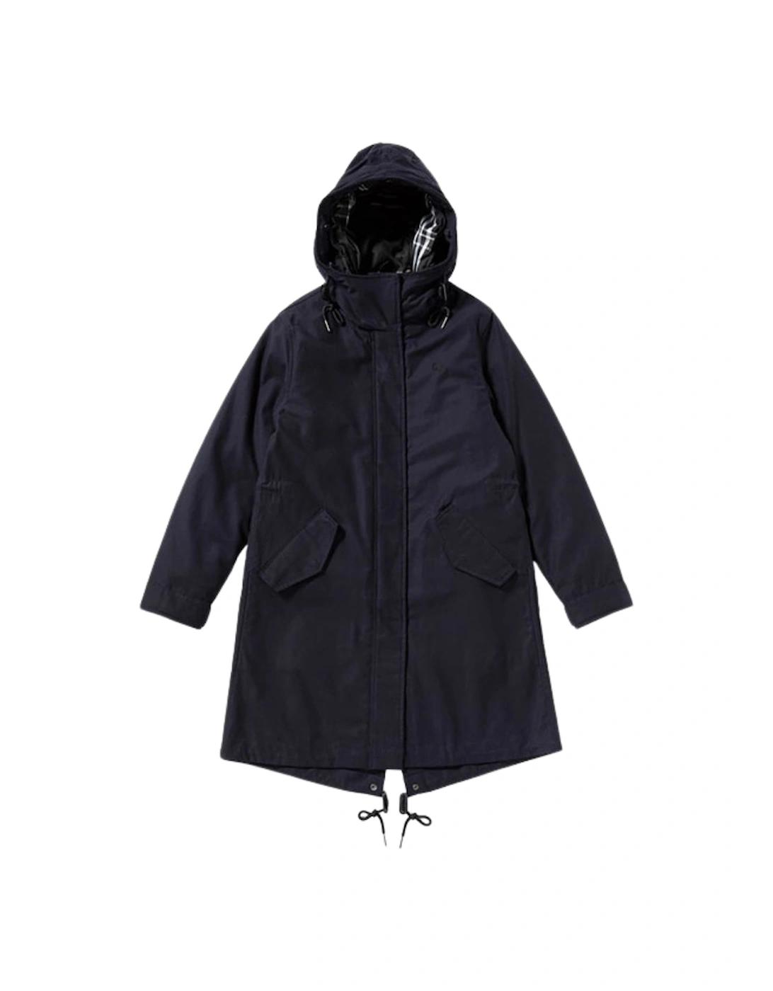 fred-perry-Navy-Hooded-Zip-In-