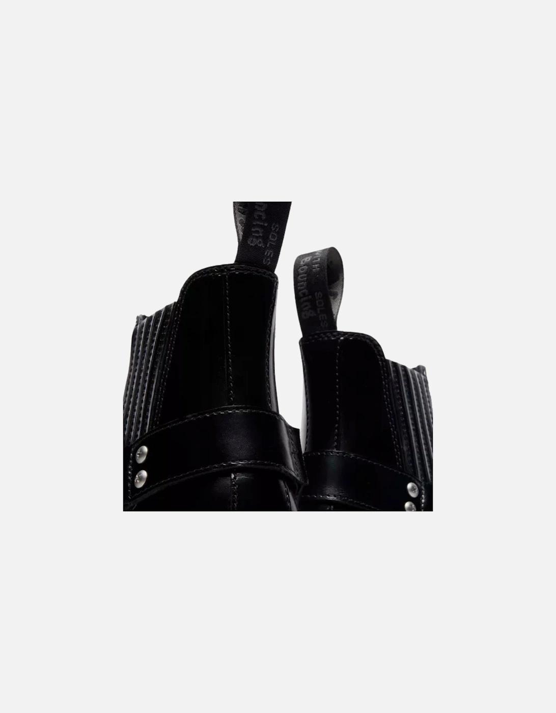 Martens 2976 Harness Chelsea Boot in Black Lyst UK