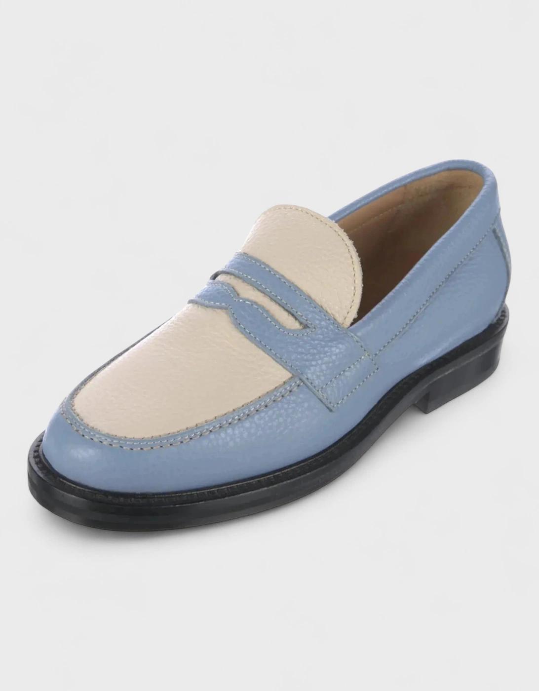 Aimé Leon Dore Penny Loafers Lamb Cornflower in Blue for Men | Lyst UK