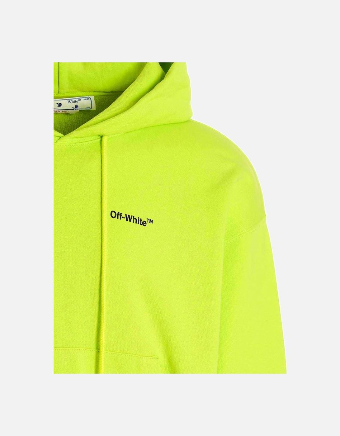 Off-White c/o Virgil Abloh Caravaggio Arrow Over Lime Hoodie in
