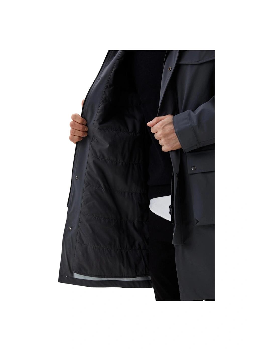 Fred Perry Gunmetal Bonded Parka Jacket in Grey for Men Lyst UK