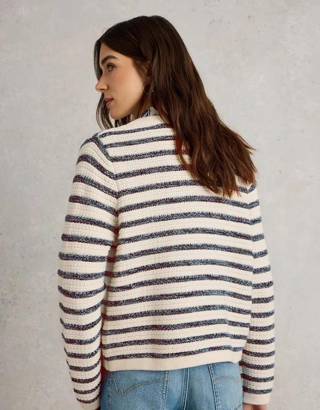 Crochet Sweater White Stuff Tide Stripe Jumper Blue White Stuff