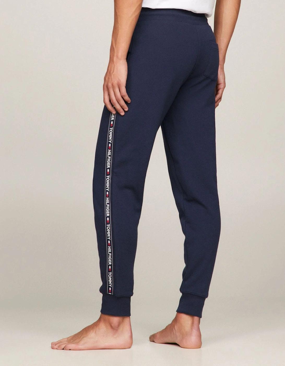 Tommy Hilfiger Logo Tape Lounge Bottoms in Blue for Men Lyst UK