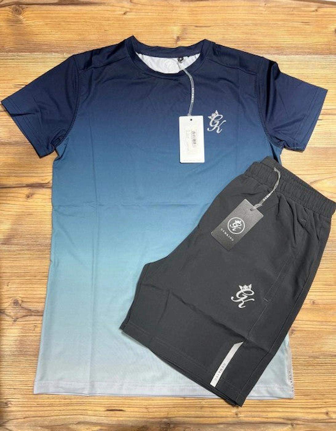 Gym King Longline Fitted T-shirt In Cloud - Foto 5