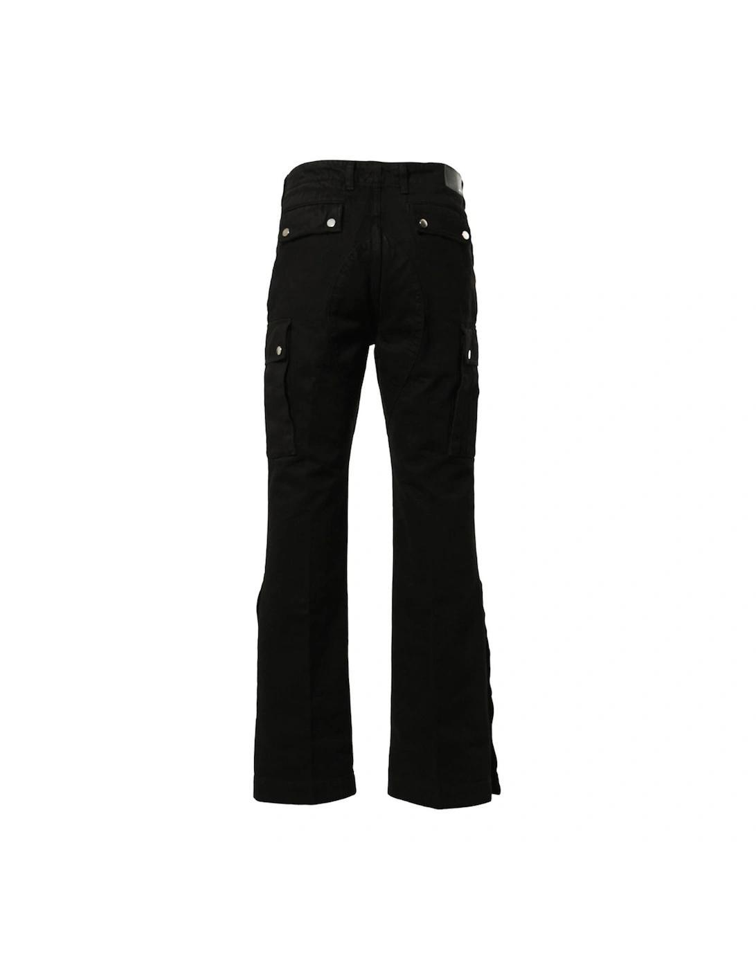 Amiri M65 Cargo Kick Flare Leg Cargo Jeans in Black for Men | Lyst UK