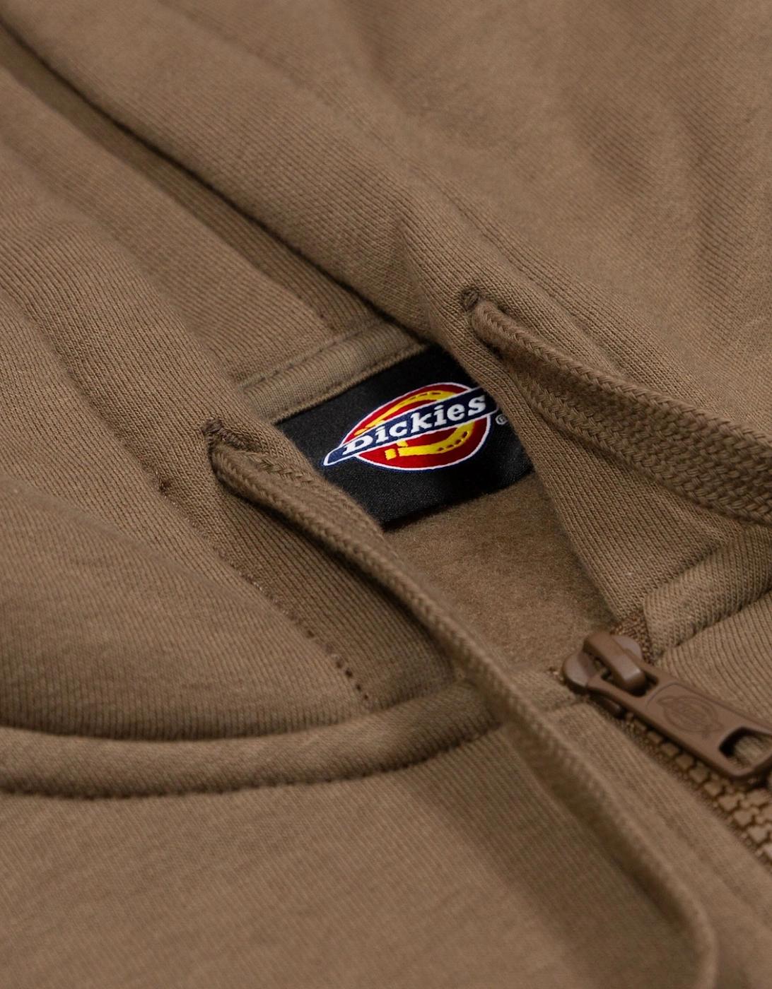 Dickies Summerdale Zip Hooded Sweatshirt in Brown for Men Lyst UK