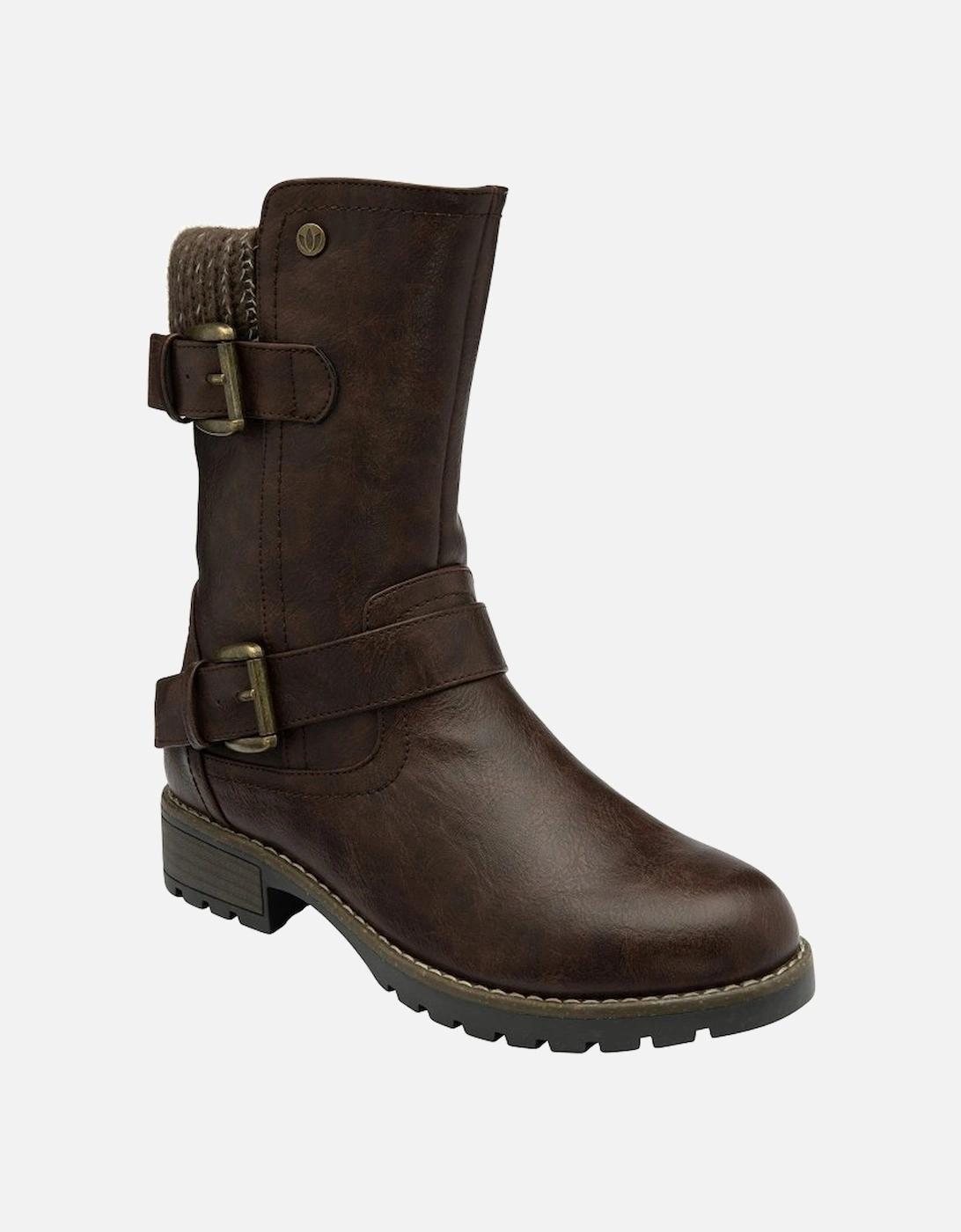 Lotus Jemima Calf Boots in Brown Lyst UK