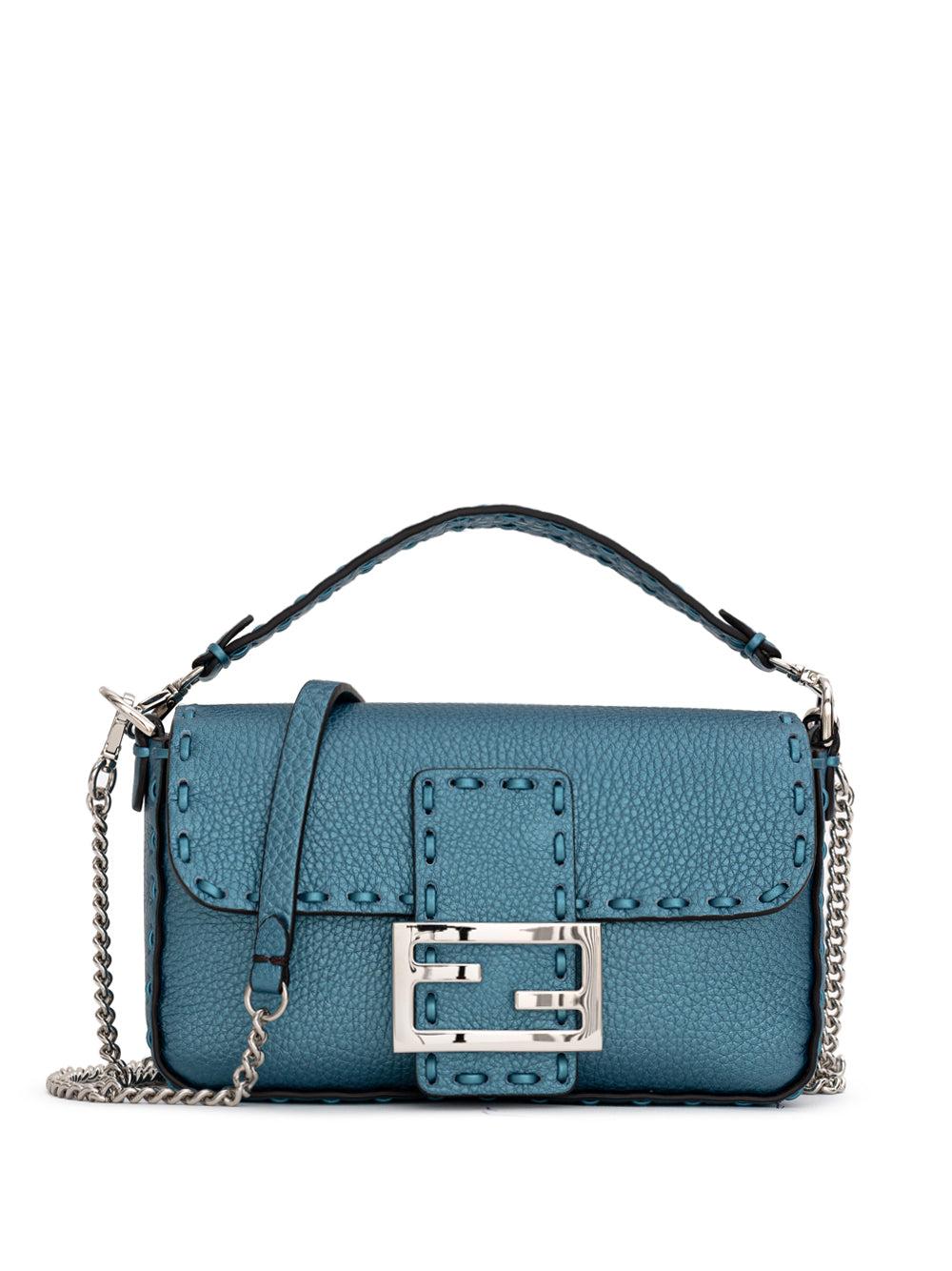 Fendi Baguette Selleria Bag Bag in Blue | Lyst display picture 3