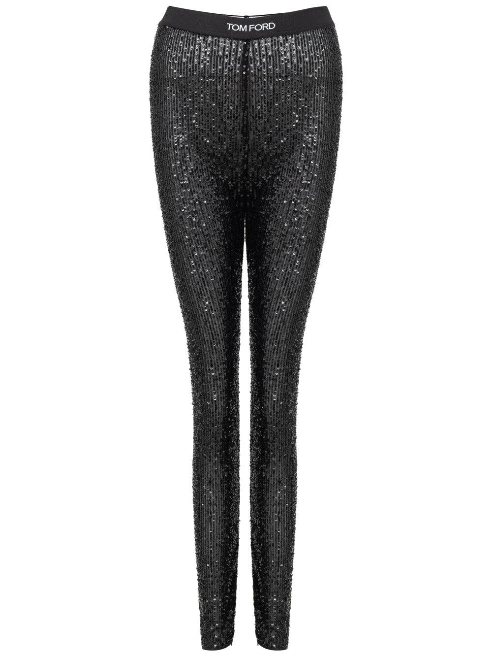 【関税＆送料込み】Tom Ford Pantaloni Nero Tom Ford Pantaloni Neri in Black | Lyst