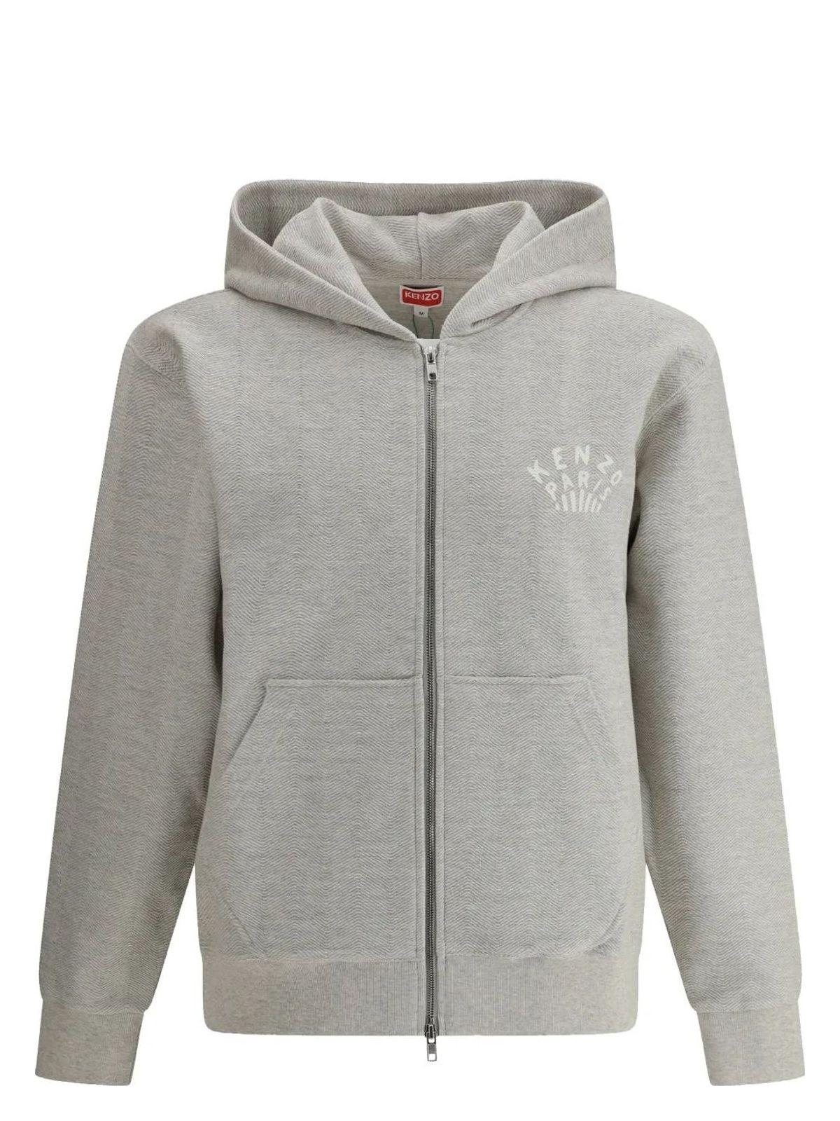 パーカー・フーディ KENZO GOTS KENZO DRAGONFLY FULL ZIP HOODIE KENZO Gots Dragonfly Full Zip Hoodie in Gray for Men | Lyst