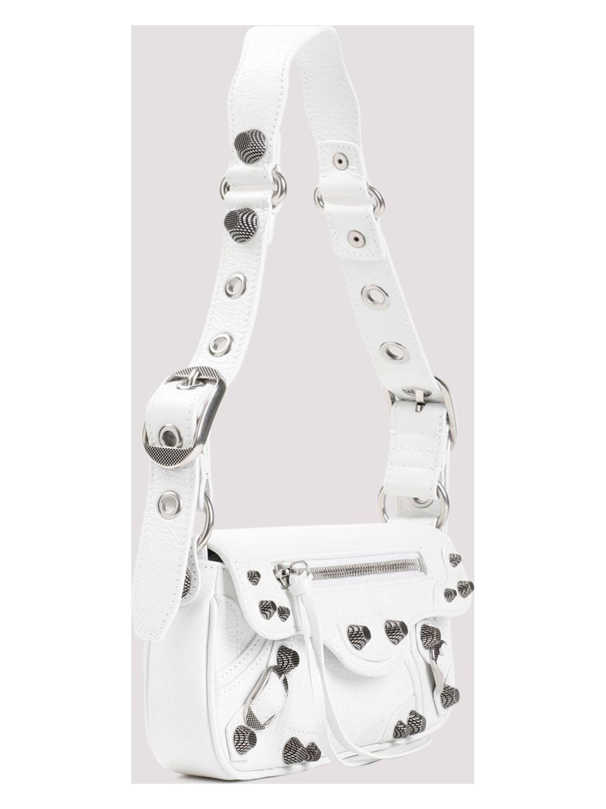 Balenciaga Le Cagole Sling Xs Shoulder Bag in White | Lyst