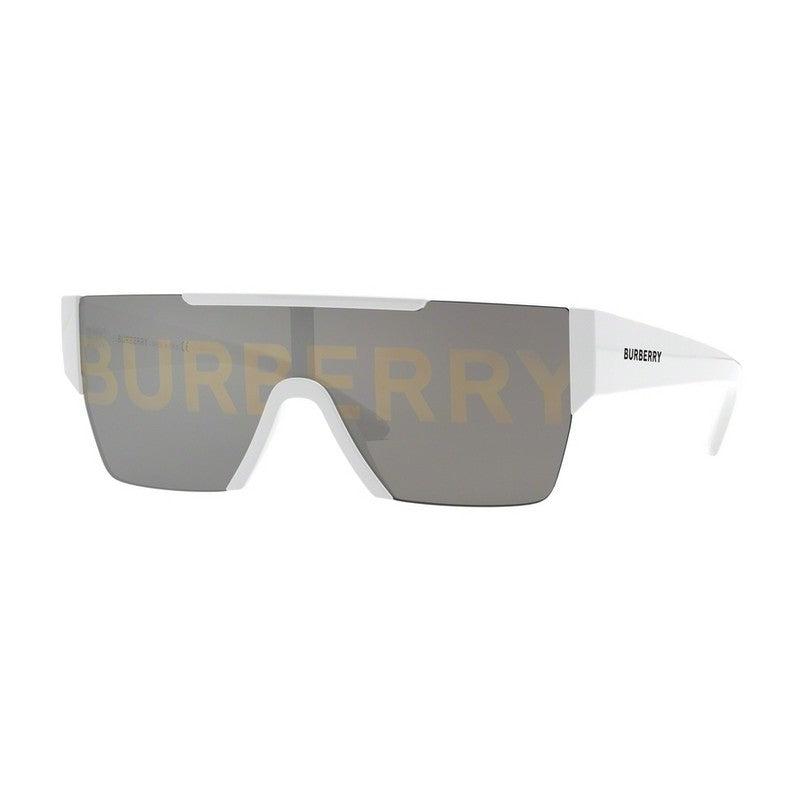 BURBERRY 3106 Vintage Black Check Print Oval Mirrored Sunglasses BE3106S  Unisex | eBay