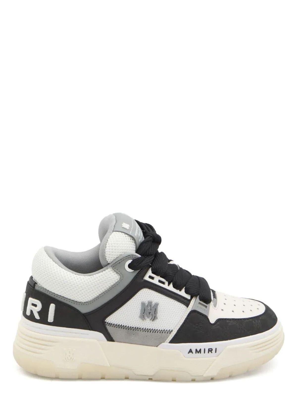 スニーカー AMIRI MA QUAD DEBOSSES NUBUCK MA-1 SNEAKERS Amiri Ma Quad Debossed Nubuck Ma-1 Sneaker in Black for Men