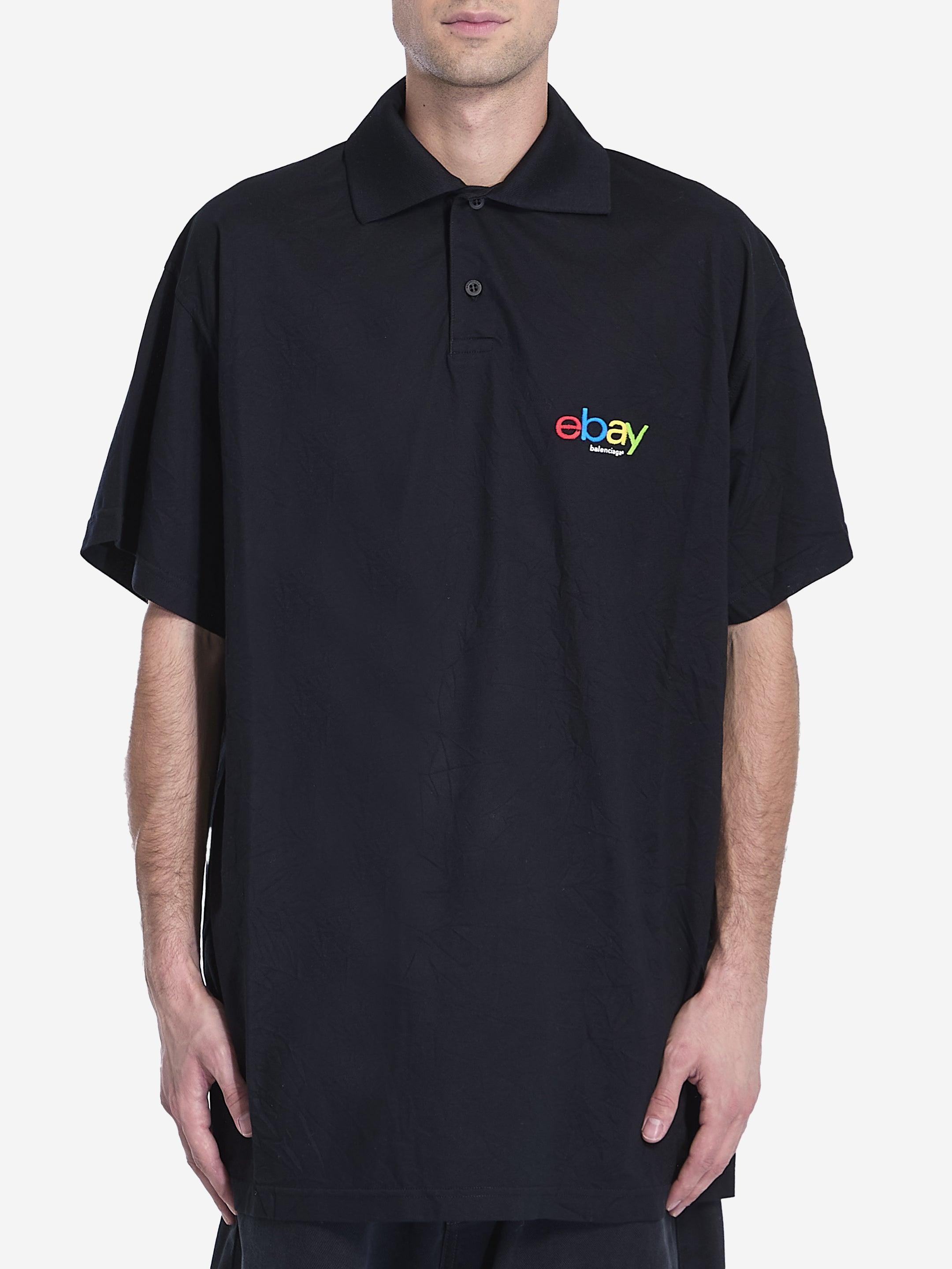 Balenciaga Ebay Polo Shirt in Blue for Men Lyst UK