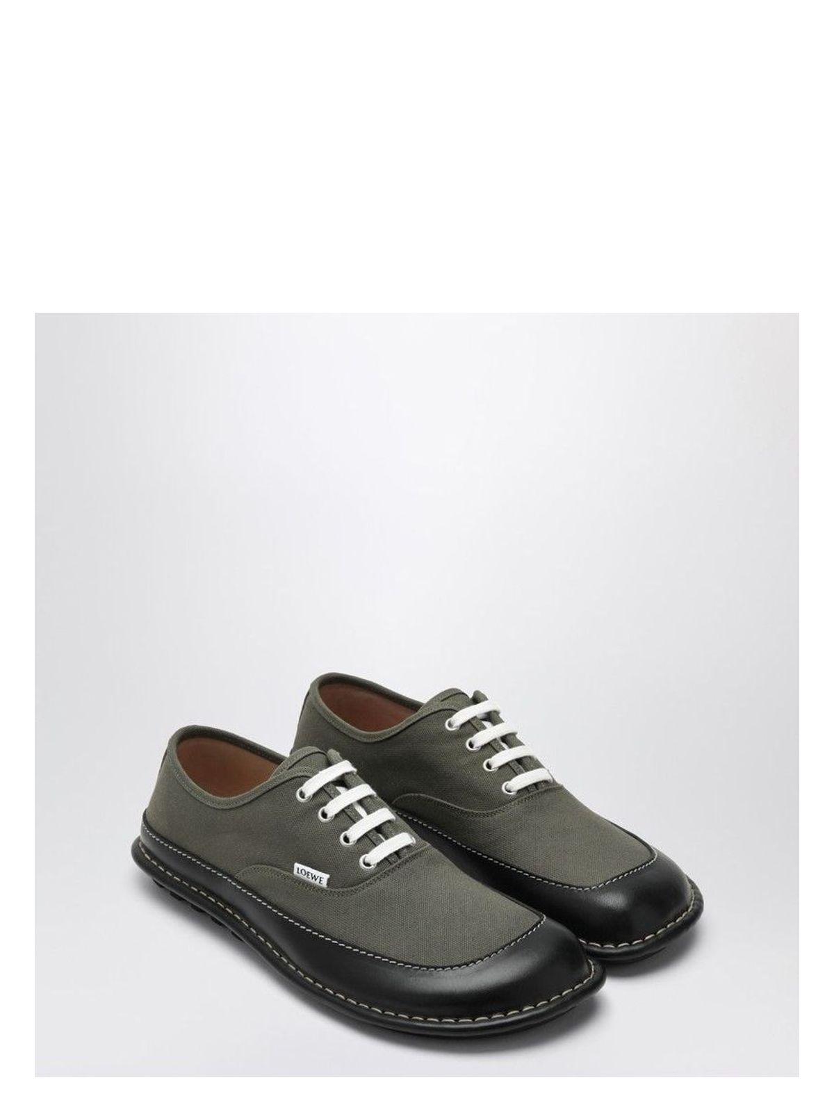 LOEWE Crown Oxford in brushed calfskin Red - LOEWE