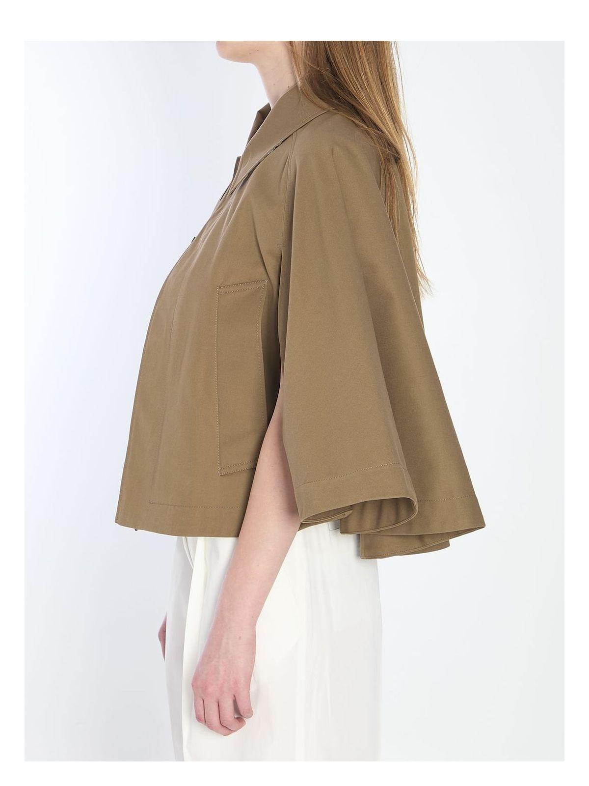 【関税＆送料込み】Burberry Cotton-Blend Cropped Cape Burberry Cotton-Blend Cropped Cape – LOZURI®