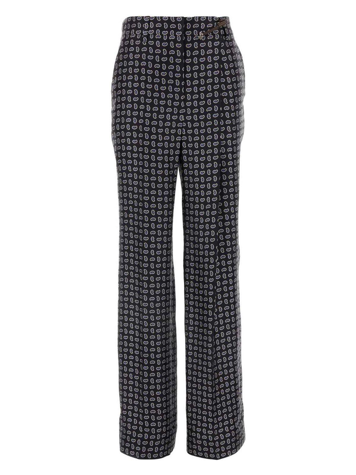 パンツ PRADA Houndstooth pants Prada Houndstooth Bowling Trouser Pants Side Stripe Ankle
