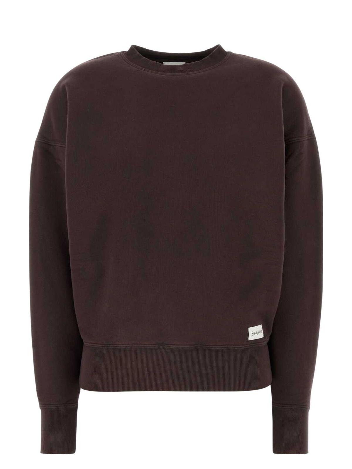 スウェット・トレーナー SAINT LAURENT MIDNIGHT BLU COTTON SWEATSHIRT SAINT M×××××× - 【ラスト1点】SM-YS1-0000-030 / CREW SWT