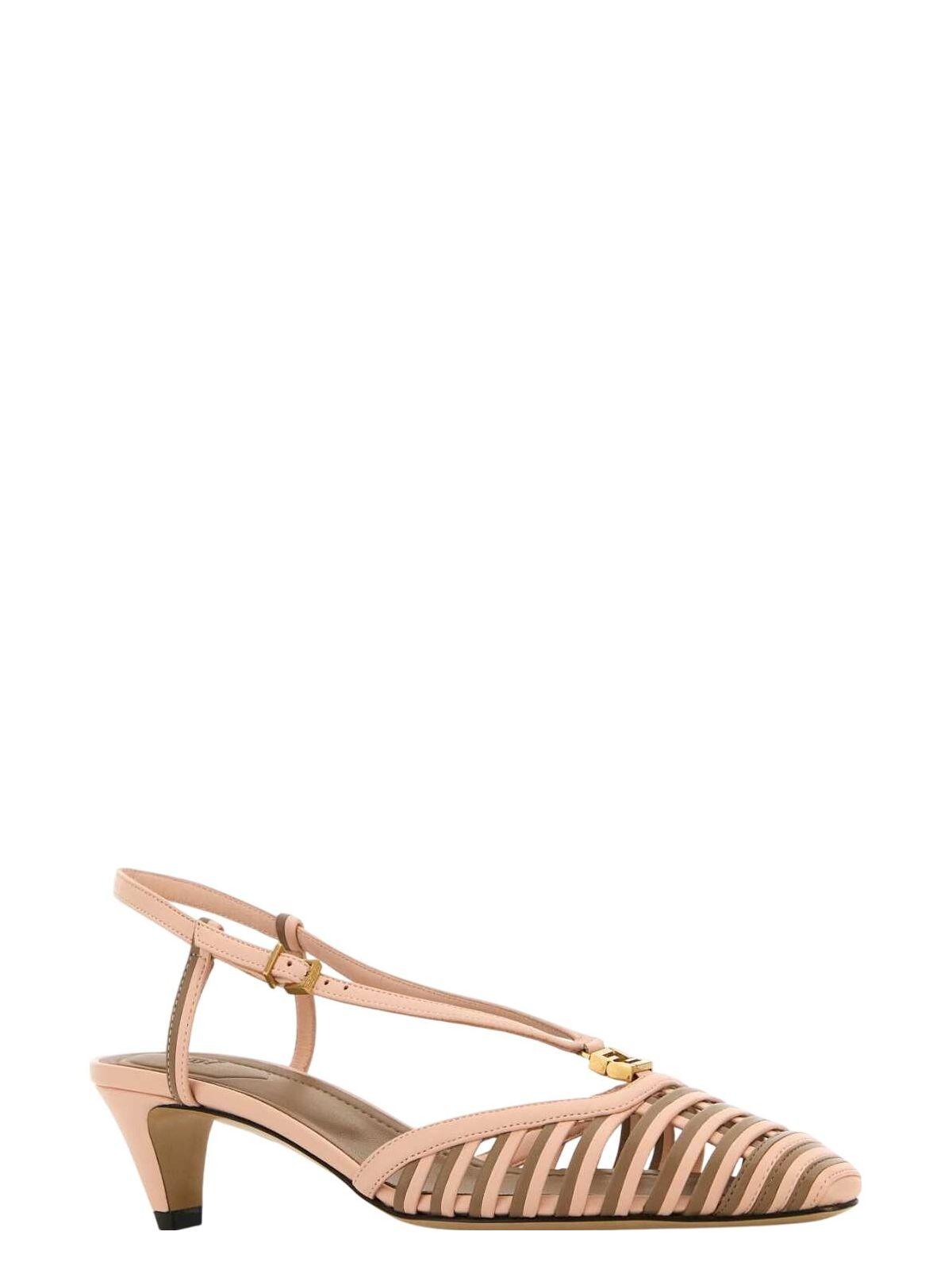 パンプス Fendi Two-Tone Leather Ffold Pumps Fendi Two-tone leather ffold pumps | The Fashion Square