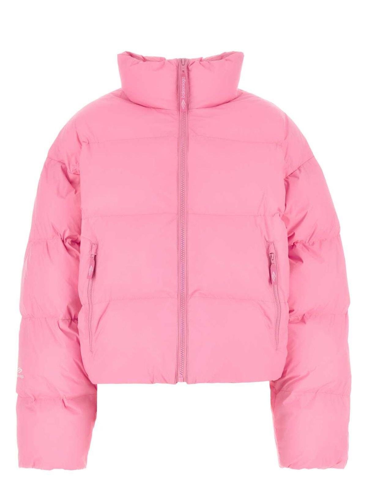 ジャケット BALENCIAGA Pink Nylon Padded Jacket Balenciaga Nylon Padded Jacket in Pink | Lyst