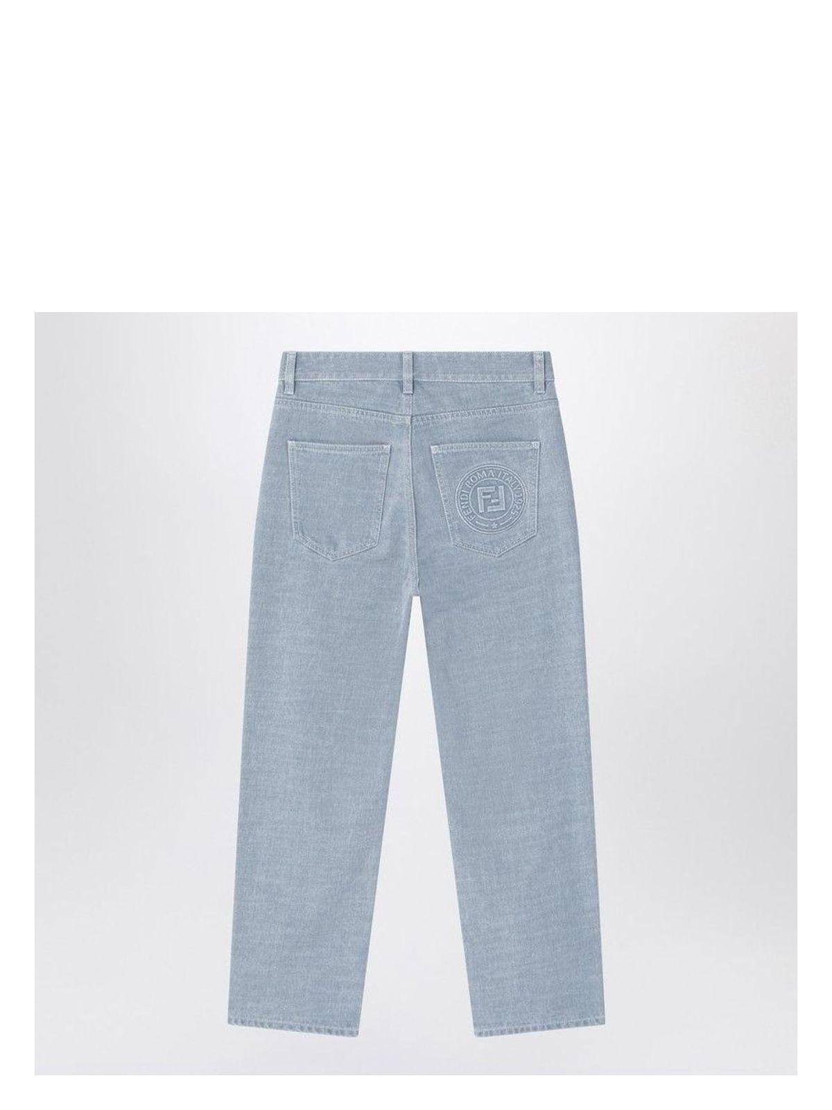 デニム・ジーパン Fendi Light Blue Straight Jeans FLP285AUWXF0LQ0_02?wid=2000&