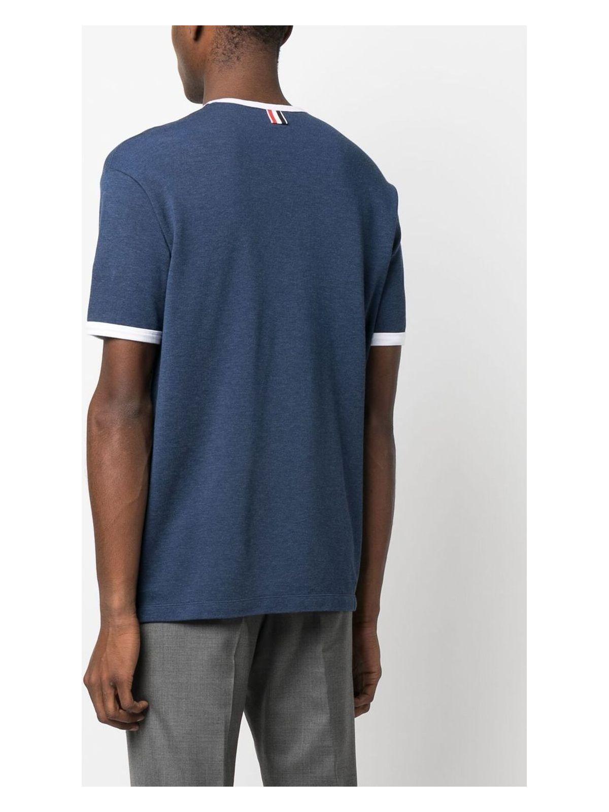 THOM BROWNE OVERSIZED COTTON T-SHIRT Thom Browne Cotton