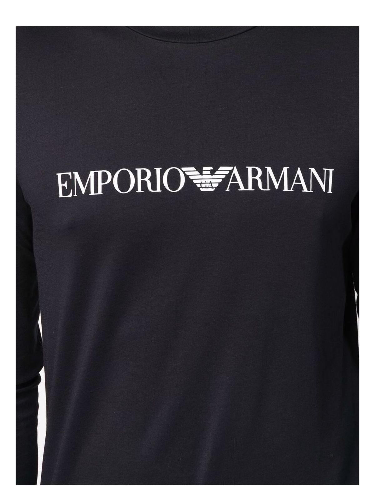 Emporio Armani Long-sleeve t-shirts for Men | Online Sale up