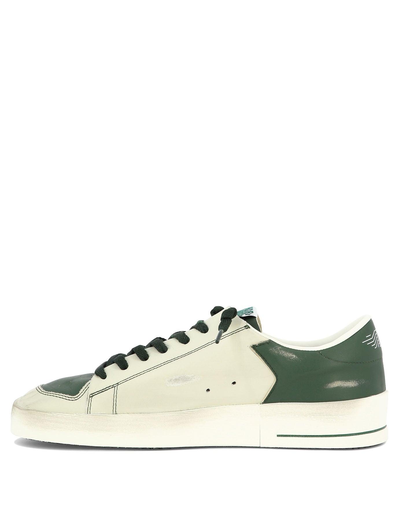 Golden Goose Stardan Mixed Media Sneaker in Petroleum/White/Black at Nordstrom, Size 7Us