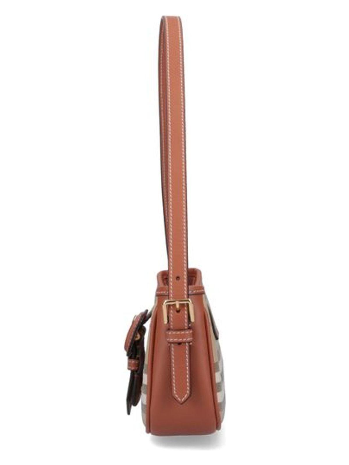 【関税&送料込】Burberry Printed Canvas Sling Shoulder Bag Burberry Printed Canvas Sling Shoulder Bag in Brown | Lyst