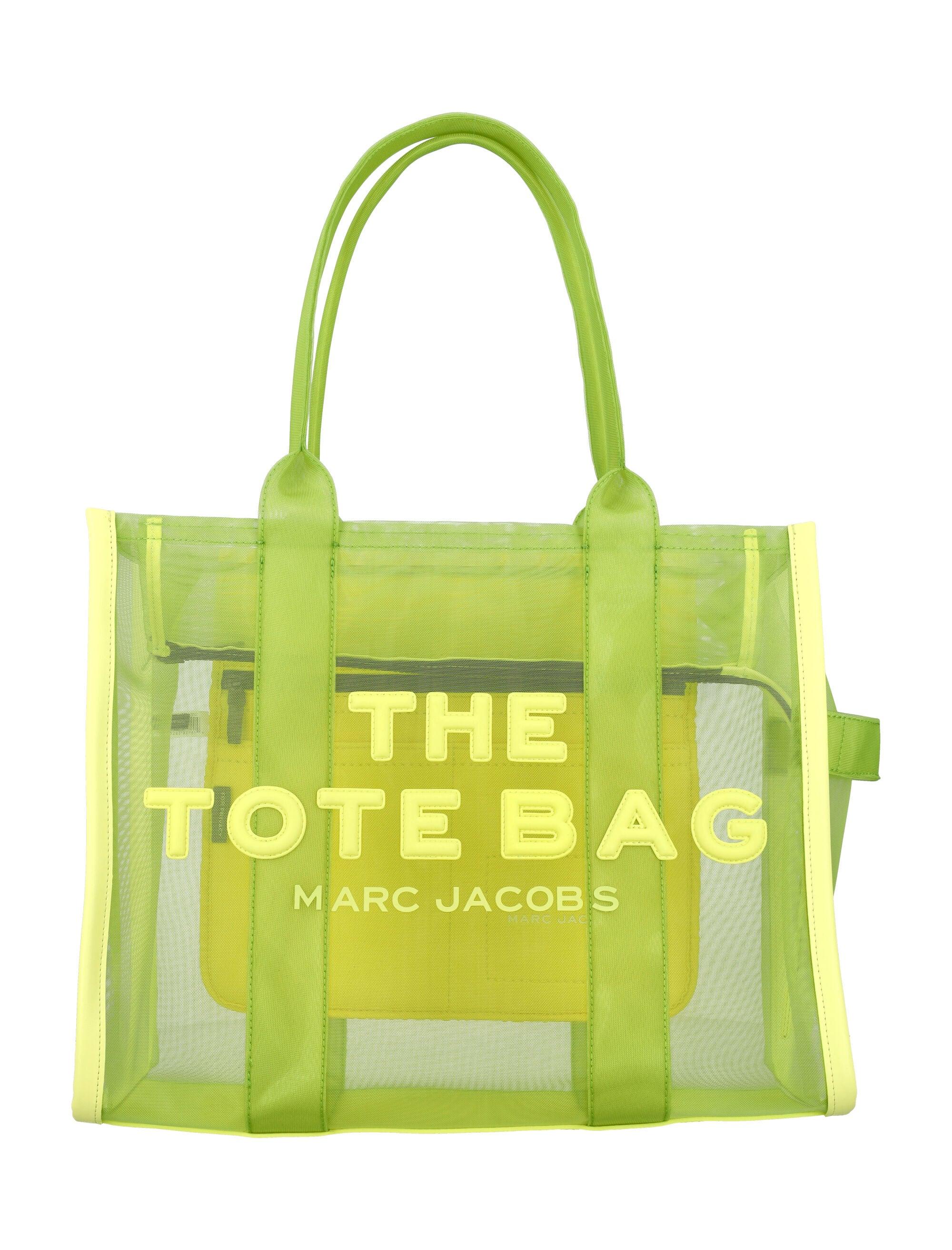 Marc Jacobs The Mesh Tote Bag Large Yellow/Multi