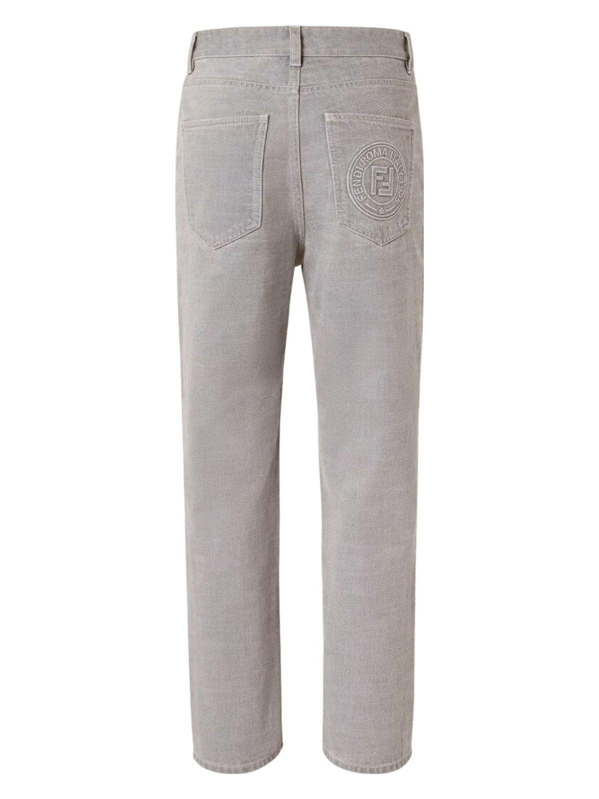 スカート FENDI Women Denim Pants FLP864 ASMBF1RX3 Grey FENDI: Jeans woman - Grey | Fendi jeans FLP864ASMB online at