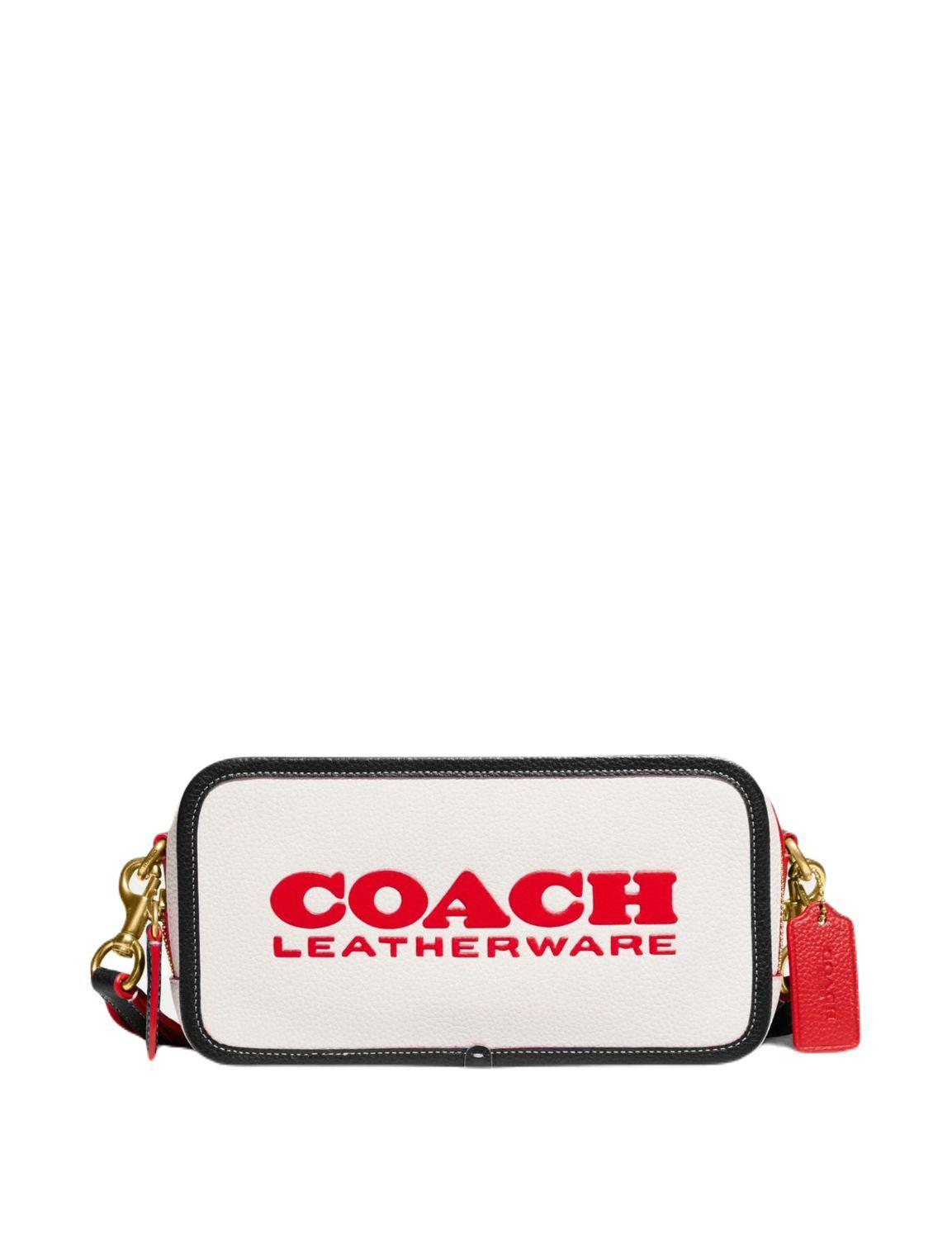 COACH Kia Leather Camera Bag in Red | Lyst