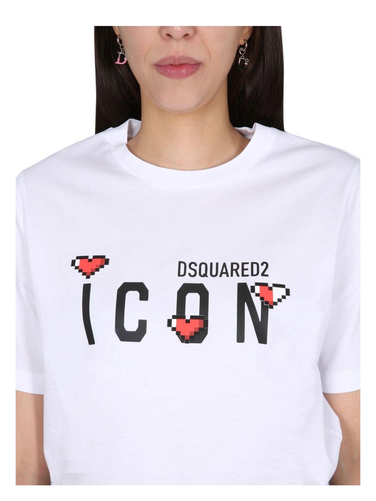 【関税&送料込】Dsquared Icon Game Lover T-Shirt Icon Game Lover Easy T-shirt