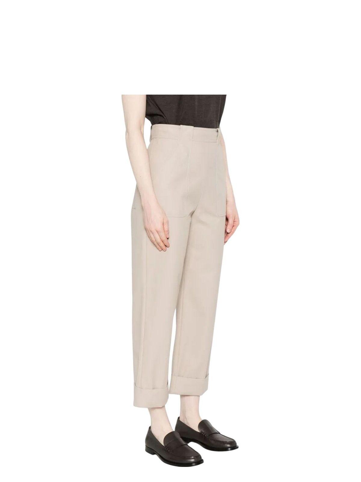 Max Mara Palio Pant in White | Lyst