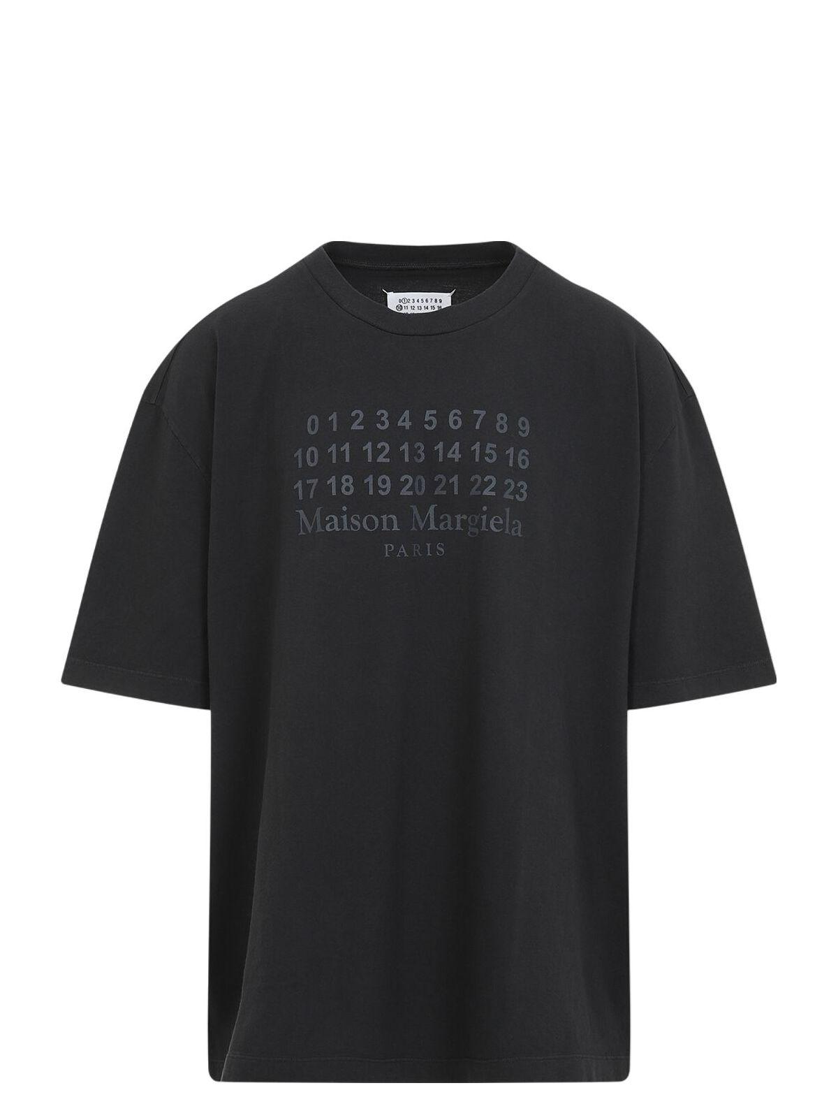 Maison Margiela ロゴ Tシャツ | ブラック | FARFETCH JP