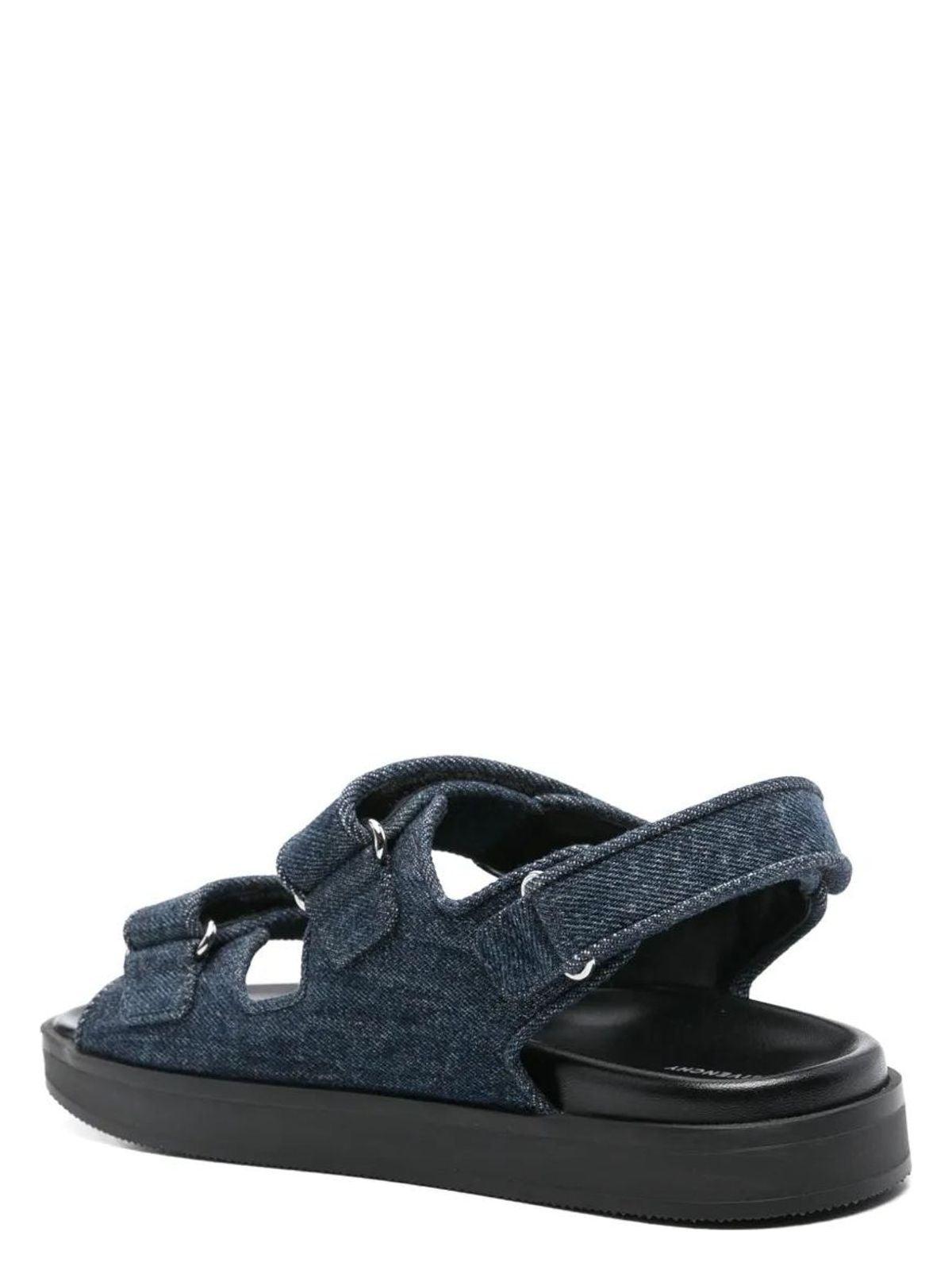 【Givenchy】4G STRAP FLAT SANDALS◆BE3087E2BP HG26111S-Givenchy-4G-black-