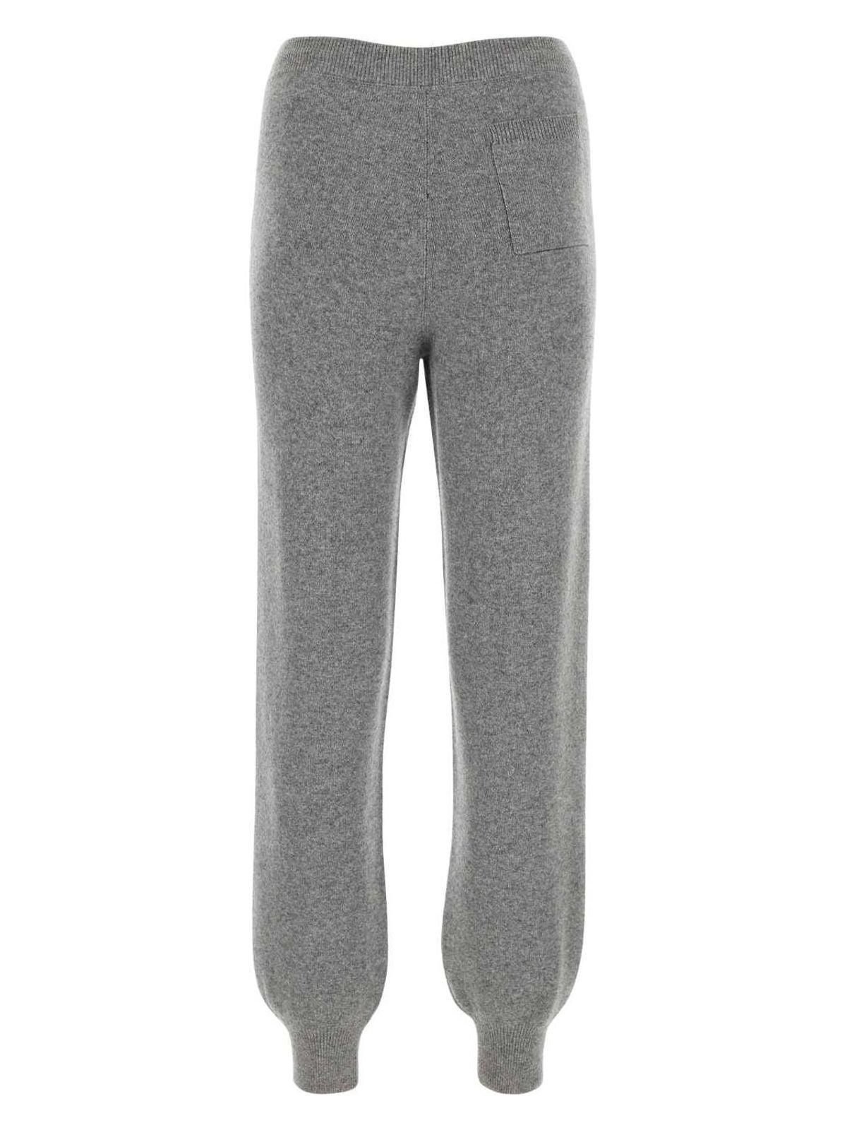 【送料&関税込】Prada Grey Cashmere Blend Joggers Light Grey Tapered Cashmere Joggers | Men's Cashmere