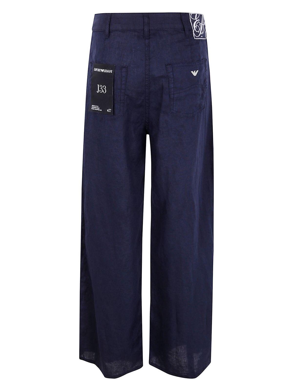 Emporio Armani Wide-leg jeans for Women | Online Sale up to Emporio Armani Wide-leg jeans for Women | Online Sale up to
