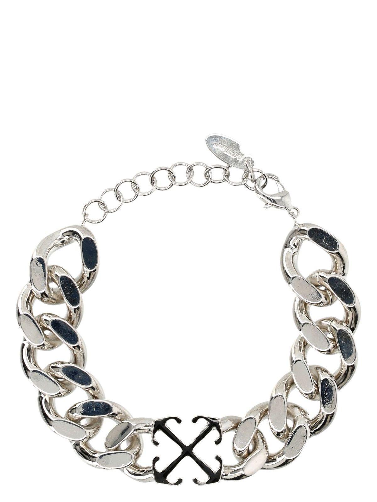 ブレスレット OFF-WHITE LOGO BRACELET Off-White Black Rubber Logo Bracelet Off-White