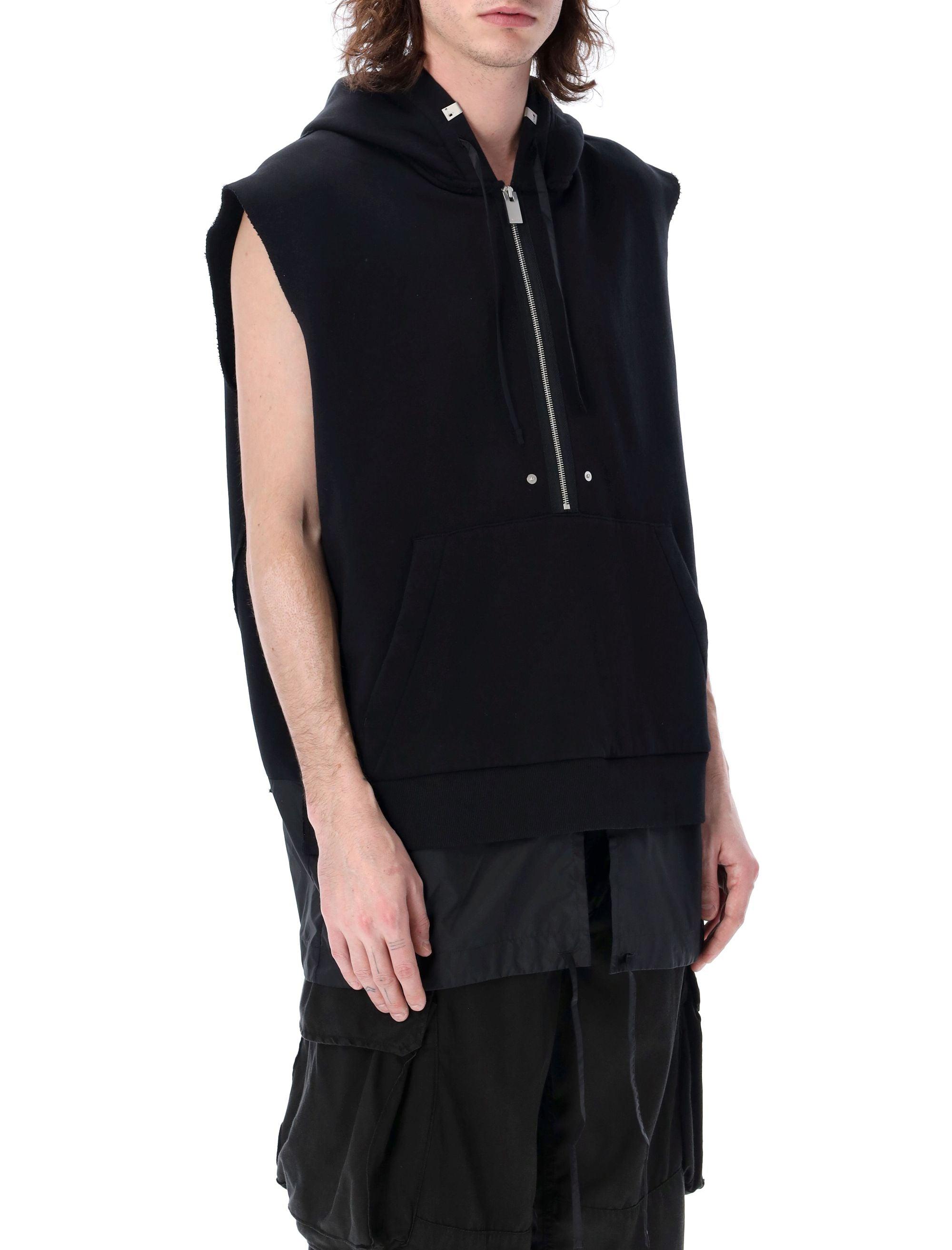 1017 ALYX 9SM Sleeveless Treated Hoodie in Blue for Men | Lyst