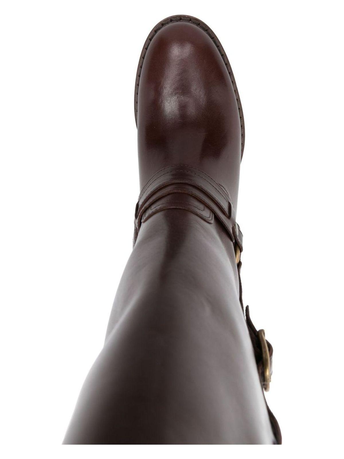 ブーツその他 Isabel Marant Brown leather Heiko ankle boots Heiko leather ankle boots in brown - Isabel Marant | Mytheresa