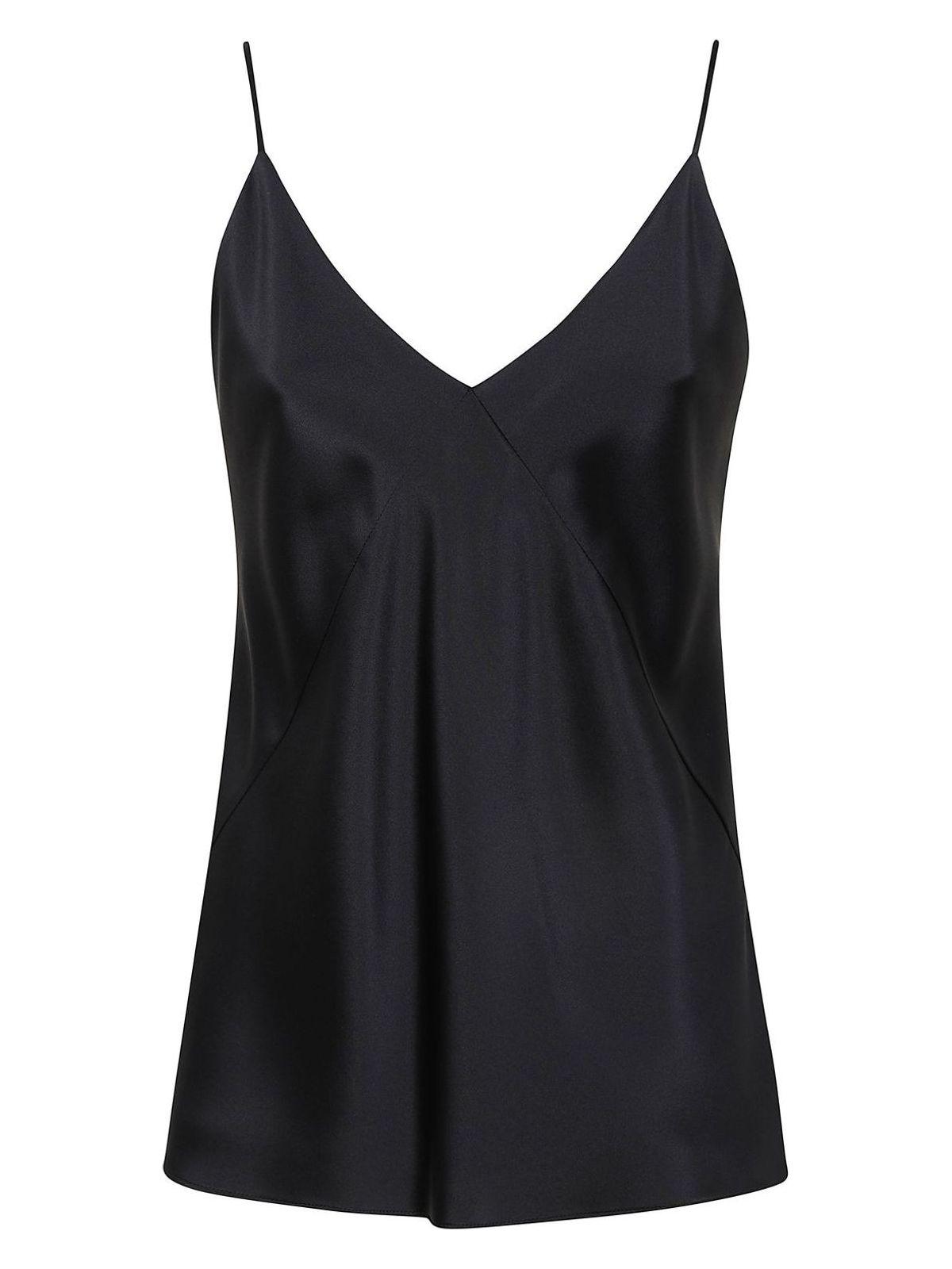 Tシャツ・カットソー MAX MARA Quassia silk top Max Mara Quassia Silk Top in Black | Lyst