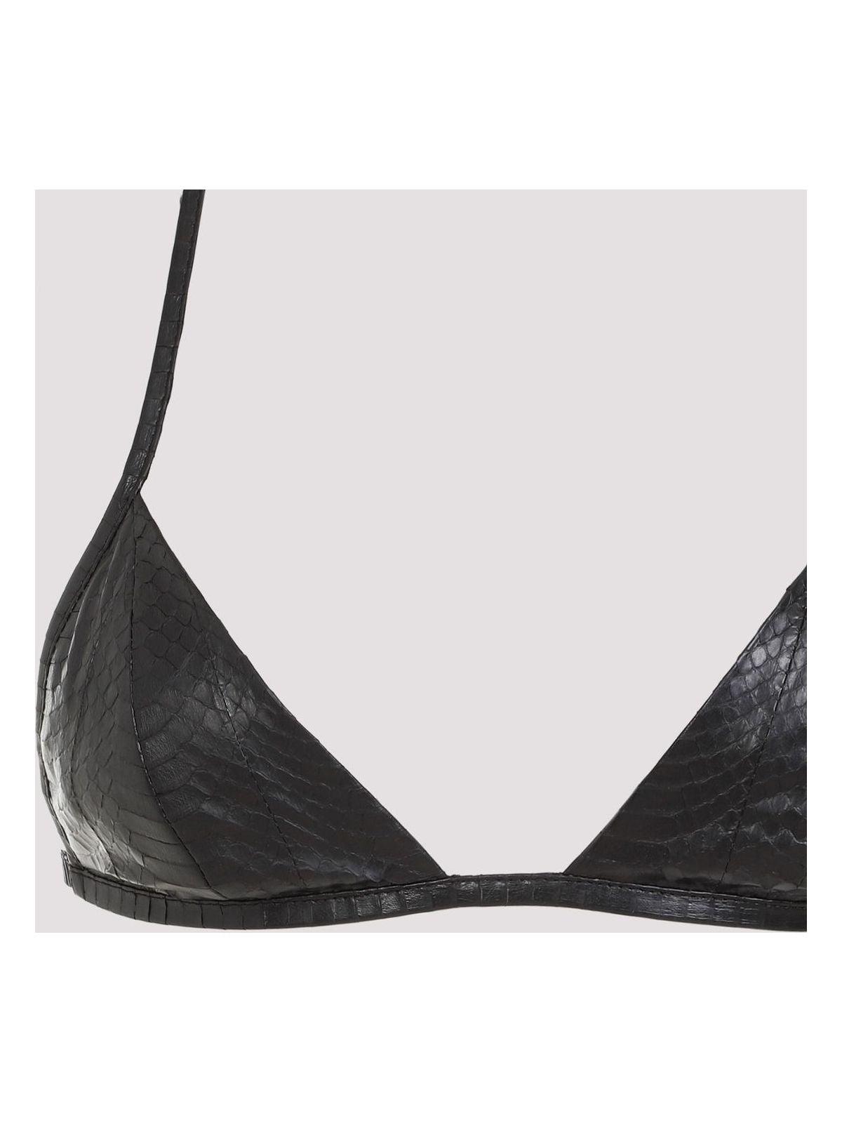 【関税＆送料込み】Rick Owens Bra Brown Porterville Foil Stretch Denim Bra by Rick Owens