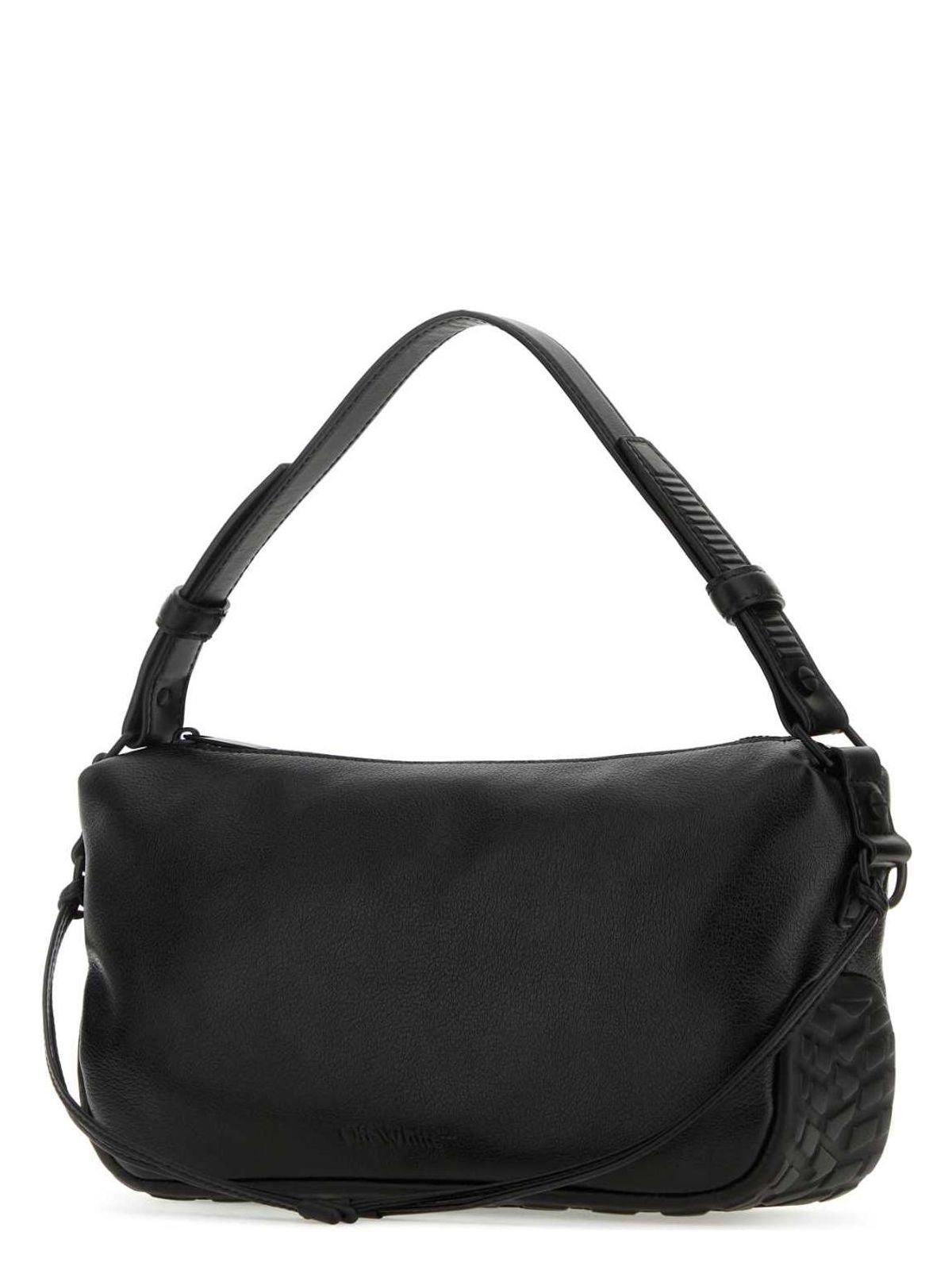 ショルダーバッグ Off White Black Leather Biker Tire Shoulder Bag 20972863_51697635_1000.jpg