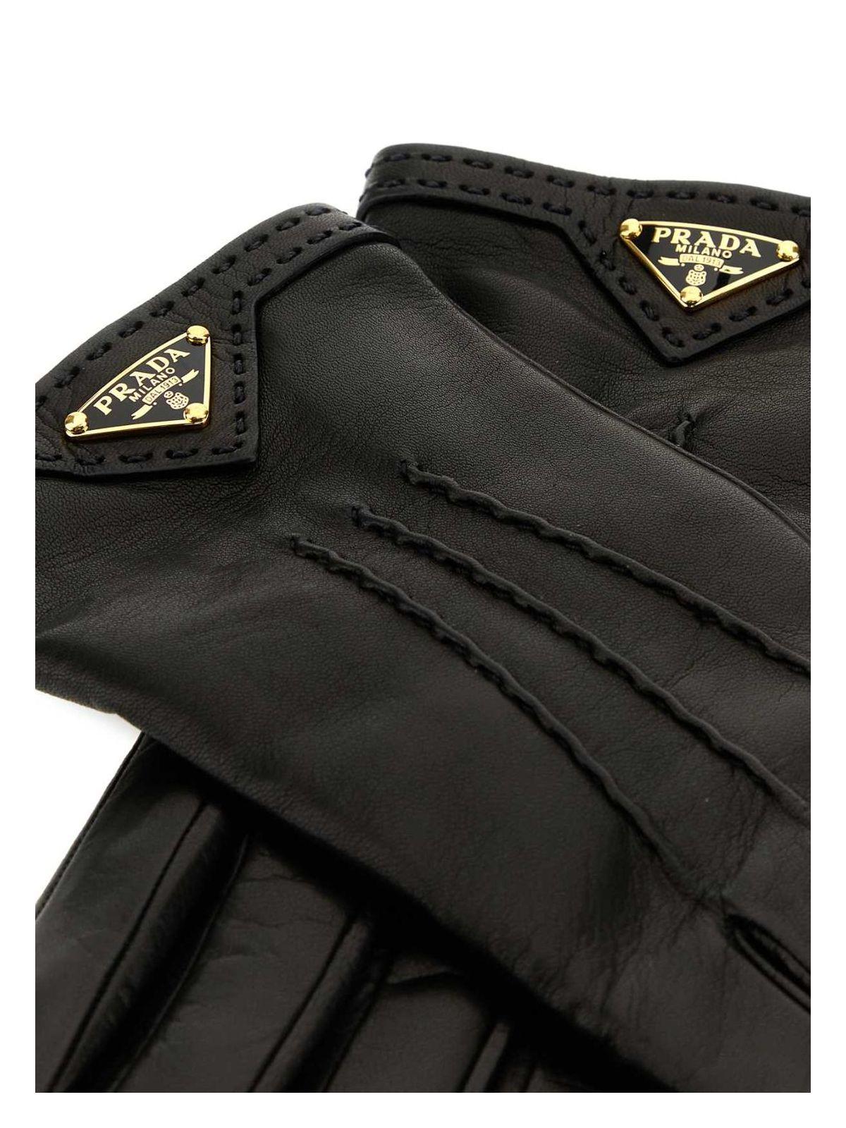 Women's Prada Gloves | Lyst